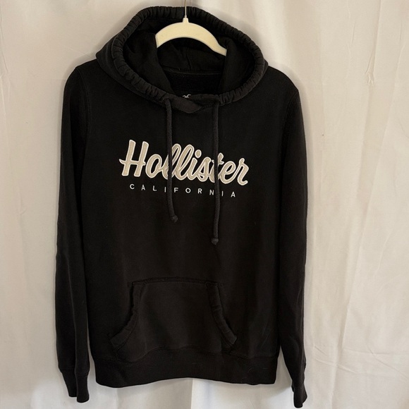 Hollister Other - Hollister Men's Classic Logo Pocket Hoodie Sweatshirt - Black - Large